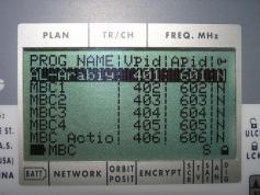 Badr 4 at 26.0 e _ BSS footprint _ 11 919 H MBC Network _ NIT data