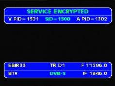 Eurobird 3 at 33.0 E _ 11 596 V _ VA pids SkyLogic network _ VA pids