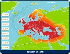 Turksat 2A 42E West beam