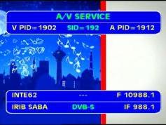 Intelsat 902 at 62.0 e_ Middle East beam _10 988 V IRIB network Iran-IF data