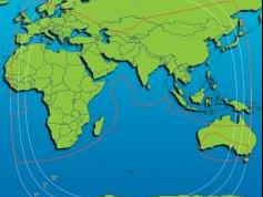 Intelsat 10 at 68.5 e global C footprint