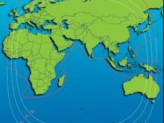 Intelsat 7 at 68.5 e global C footprint