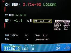 Edusat at 74.0E-11 167 H data-q analysis