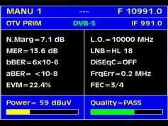 Yamal 201 at 90.0 e-KU footprint-10 991 V OTV Primorie-Q data