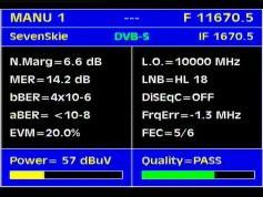 Yamal 201 at 90.0 e-KU footprint-11 670 V radio netw.-Q data