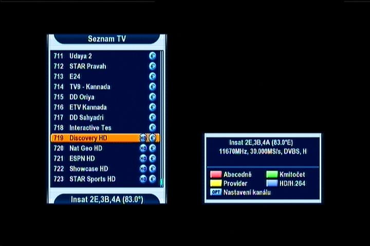 Insat 4A at 83.0e_KU band_11 670 H TATA Sky India_HDTV network